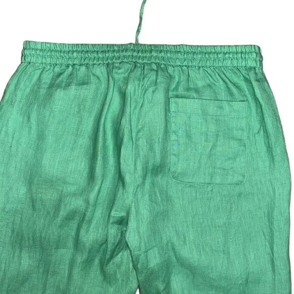 Tommy Hilfiger Vintage Green Linen Pants(Size Small) - Picture 5 of 7